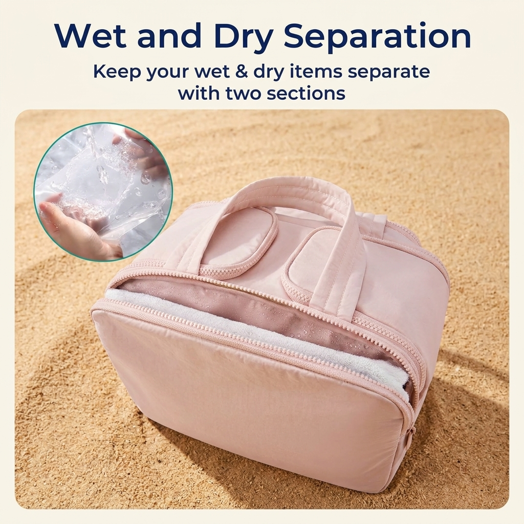 Necessaire de Viagem, Bolsa de Viagem Leve, para Mulheres