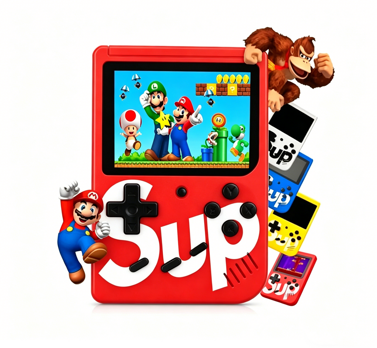 Transcoder Mini Game 400 Jogos Retrô Portátil