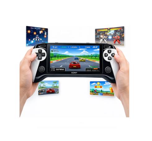 Fone Videogame De Mão Premium Retrô Tela 5.5 - Sem Precisar de Internet!