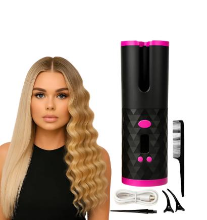 Cacheador Modelador Para Cabelo Cachos S/fio Recarregável 110,220