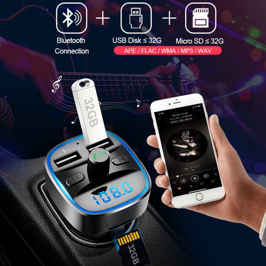 Adaptador Bluetooth Carro Universal Transmissor Carregador