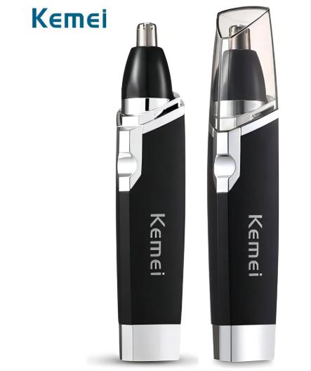 Aparador de Pelos Kemei KM-6512 Nariz Ouvido Inoxidável Sem Fio