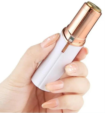 Depilador Facial USB Flawlbss Branco para Buço e Sobrancelhas Portátil