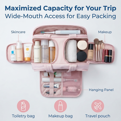 Necessaire de Viagem, Bolsa de Viagem Leve, para Mulheres