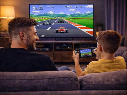 Fone Videogame De Mão Premium Retrô Tela 5.5 - Sem Precisar de Internet!